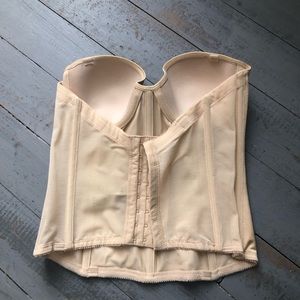 Strapless corset bra 32A